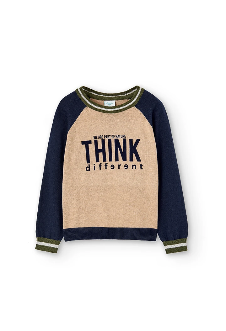 Knitwear pullover for boy