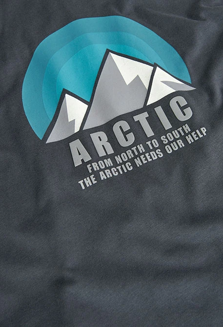 T-Shirt für Jungen aus Baumwolle in Grau