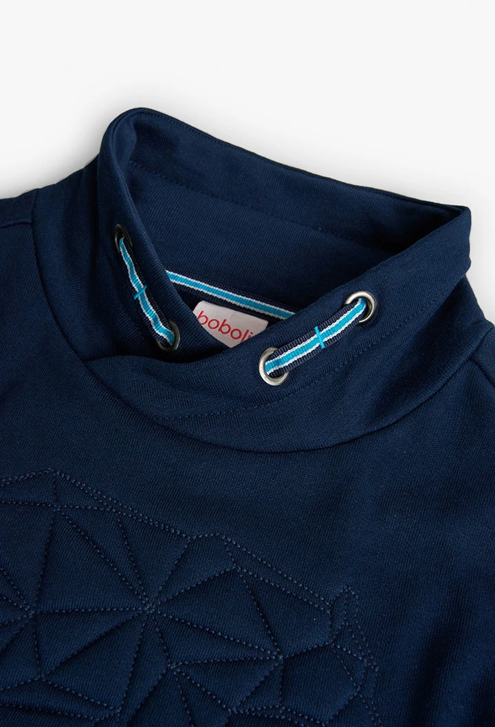 Sweatshirt de criança em azul céu