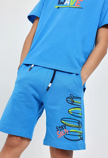 Sweatshorts für Jungen in Blau