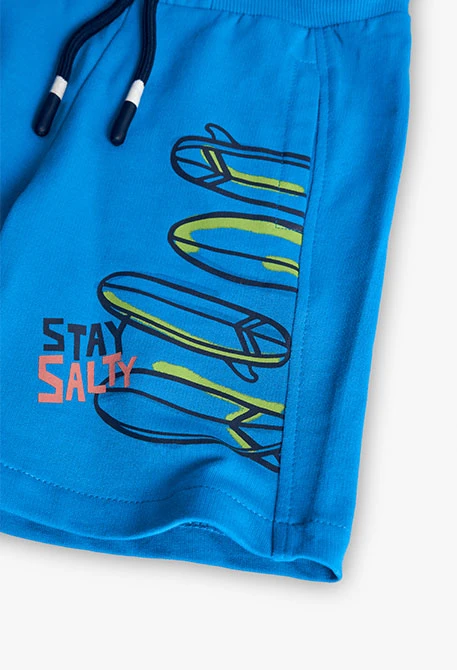 Sweatshorts für Jungen in Blau