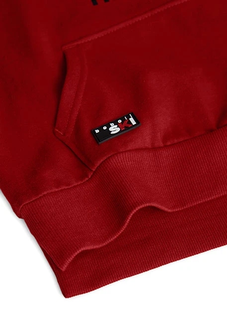 Sweatshirt menino felpa cor de vinho Mountain Hiking