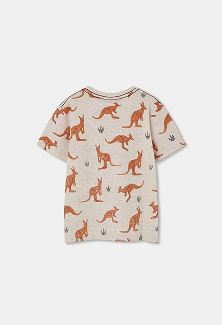 T-shirt enfant coton imprimé