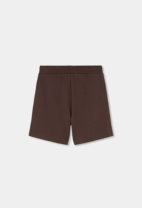 Ensemble enfant coton imprimé marron