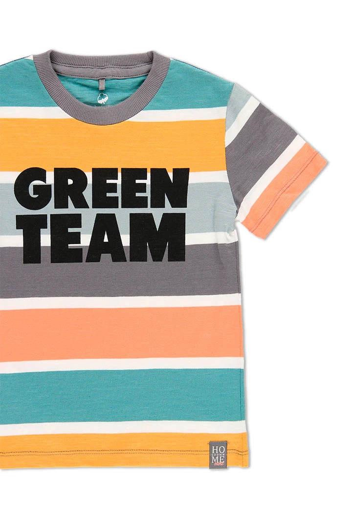 T-Shirt tricot pour garçon - organique