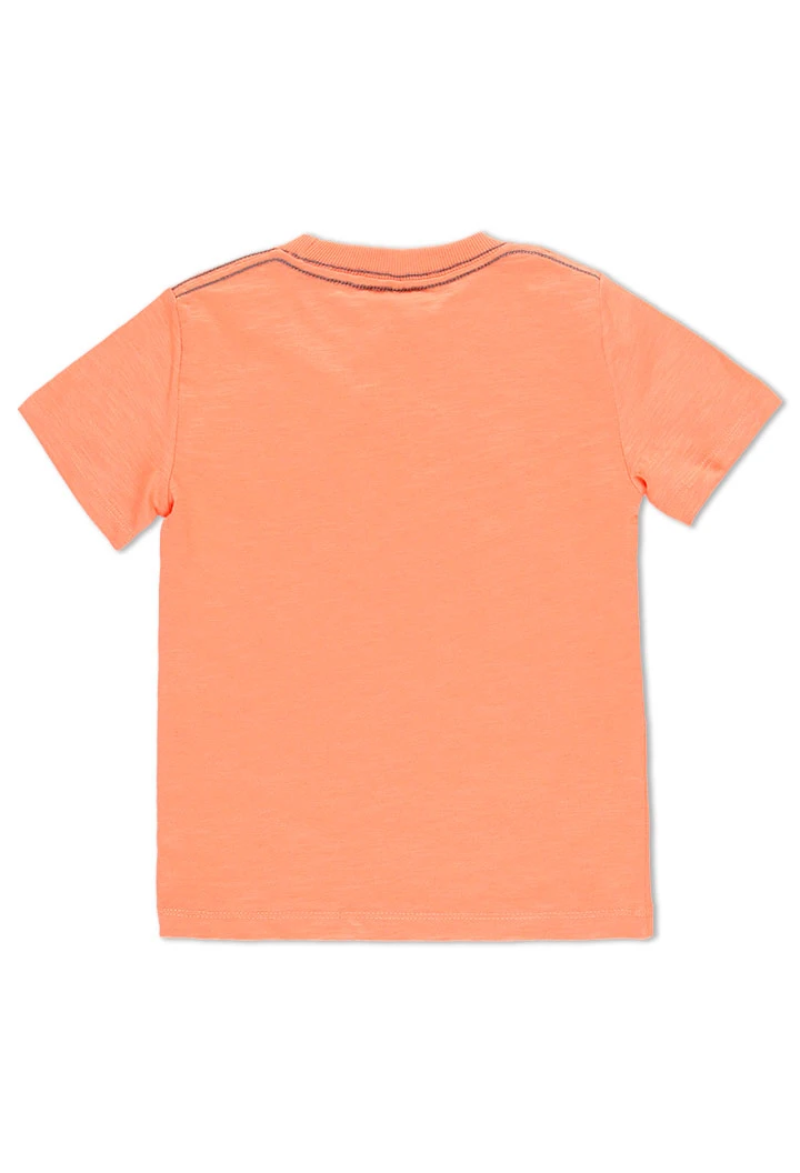 T-Shirt tricot flame pour garçon - organique