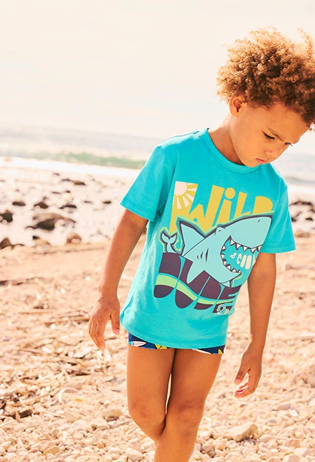 Blue shark kids? t-shirt