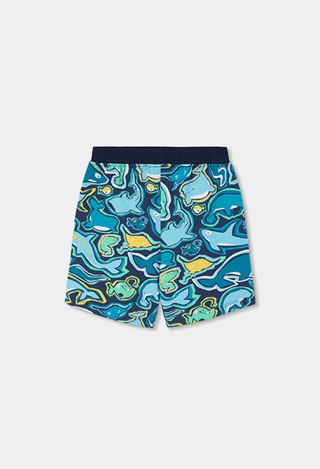 Bermudas estampado tiburón