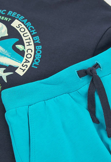 Conjunto niño estampado tiburón