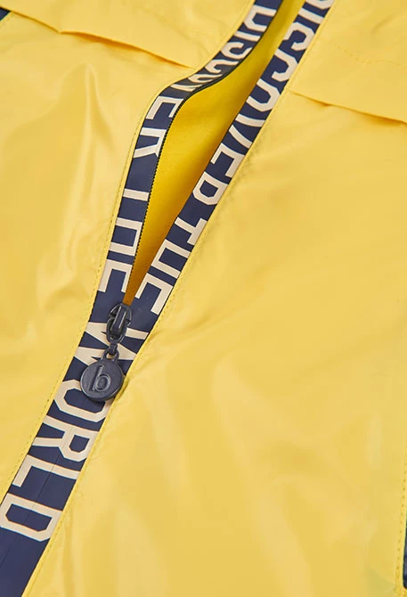 Parka enfant tissu technique jaune