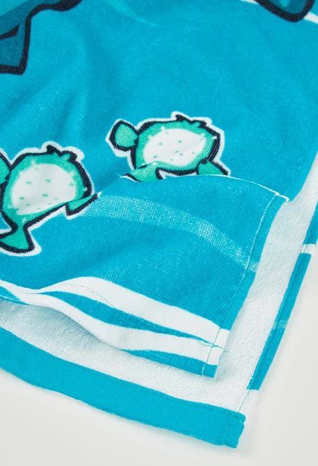 Serviette en coton à capuche requin