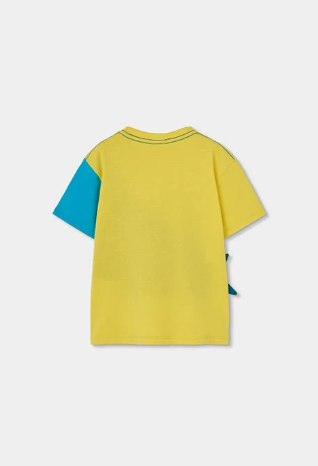Camisola criança algodão amarelo