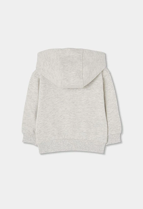 Ensemble molleton garçon écru imprimé off-road