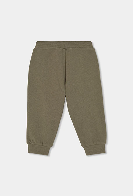 Ensemble molleton garçon écru imprimé off-road