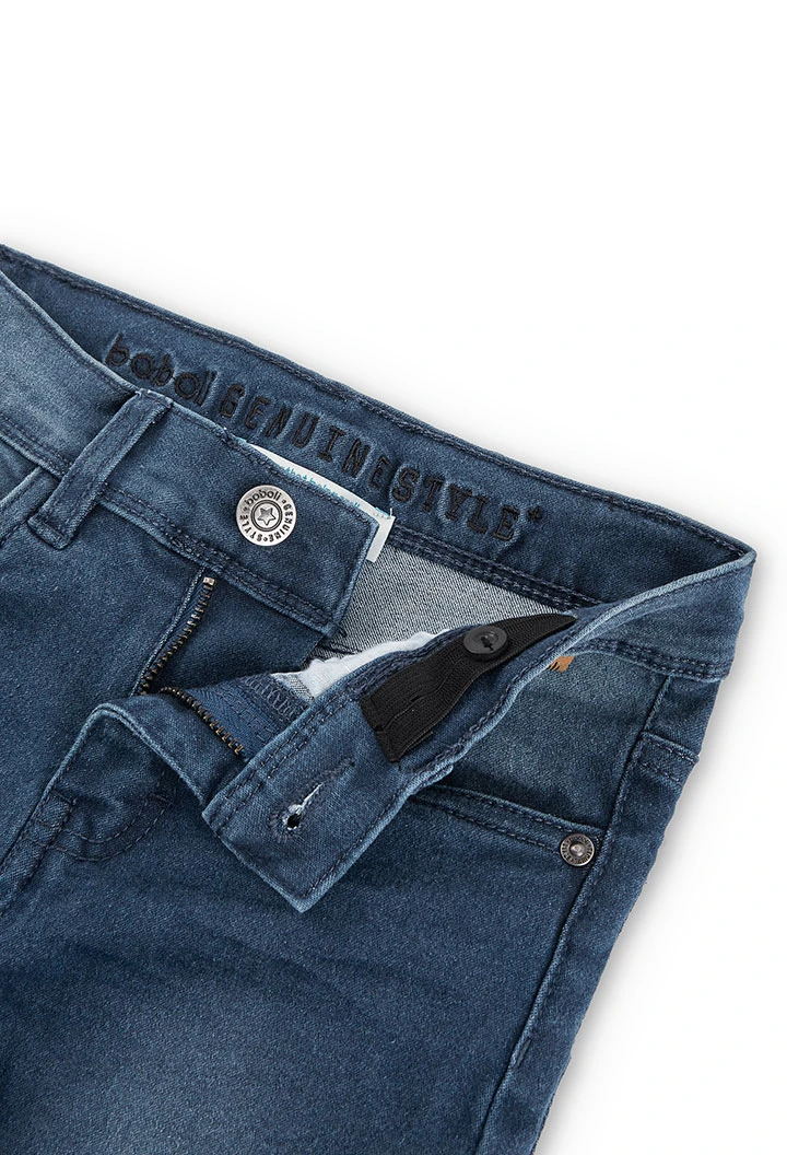 Hose denim elastisch für junge