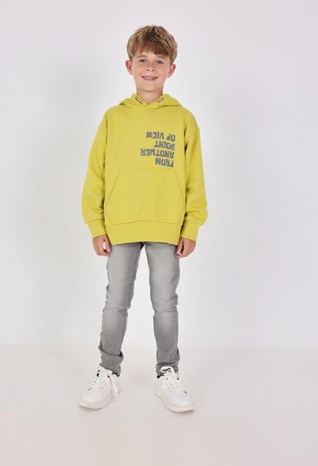 Denim stretch trousers for boy