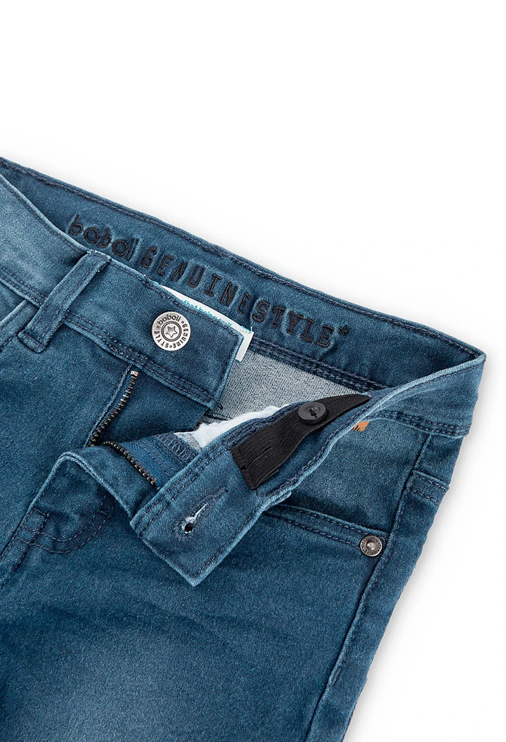 ﻿Pantaloni denim elastico per ragazzo