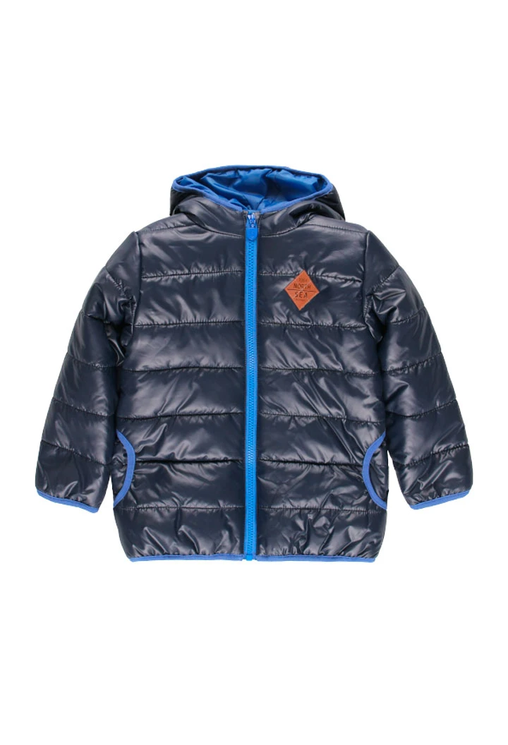 Parka en toile technique pour garçon