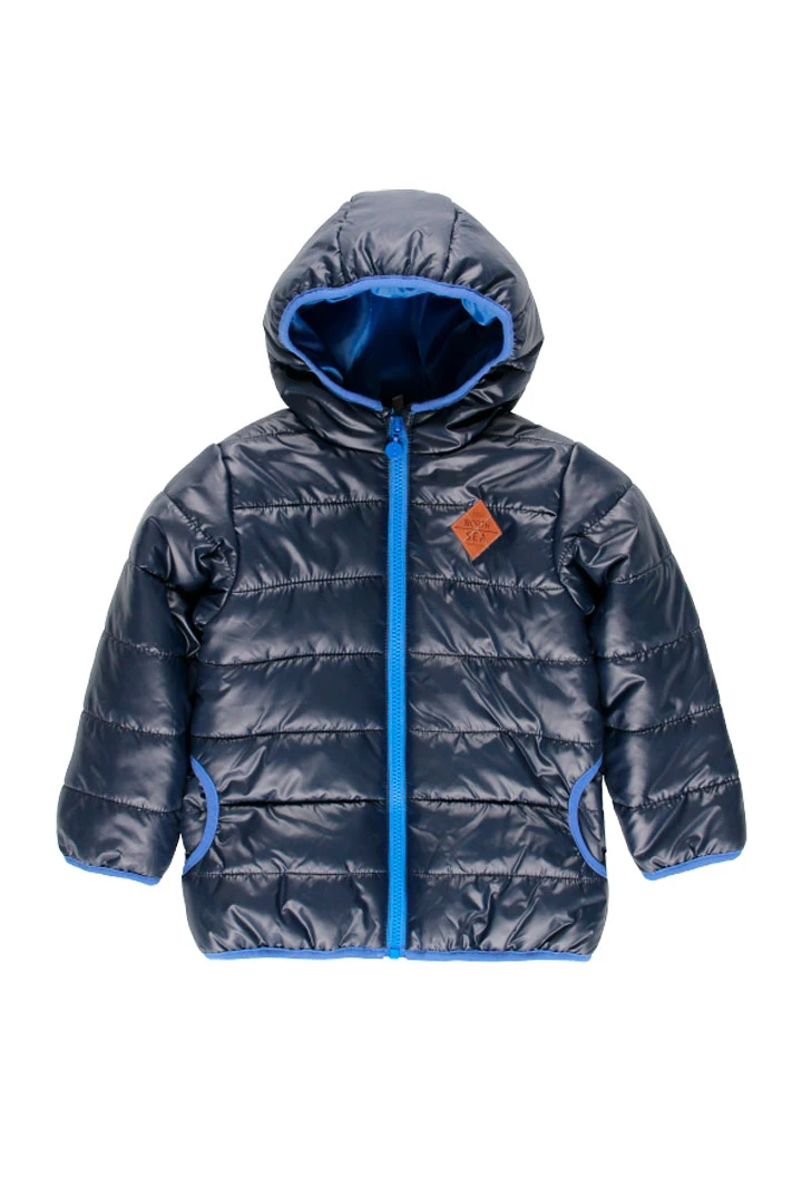 Parka en toile technique pour garçon