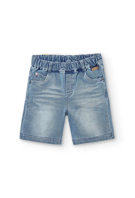 Bermuda denim para menino