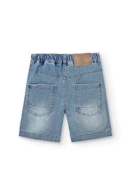 Bermuda denim para menino