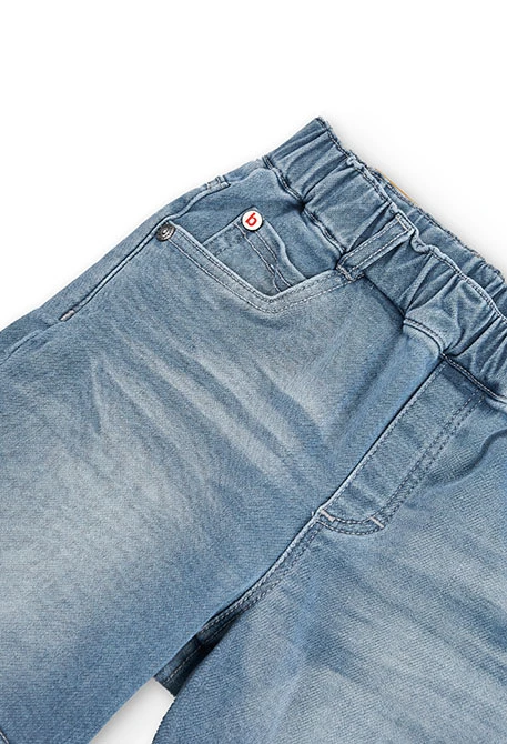 Bermuda denim para menino