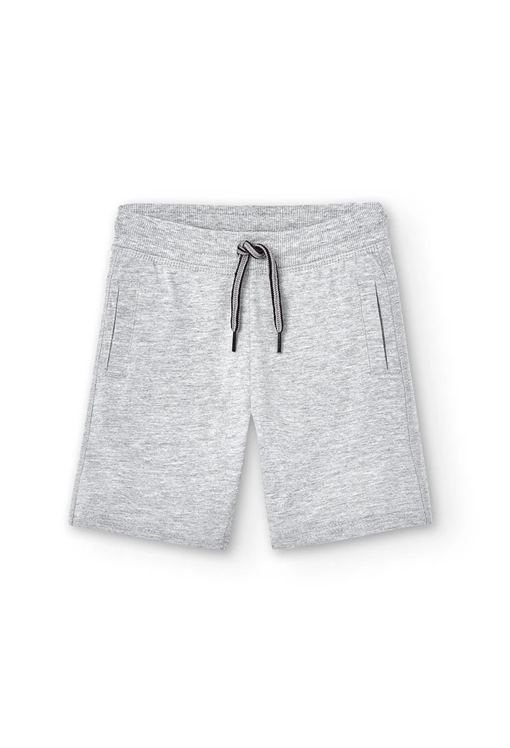 Bermuda tricot flame pour garçon
