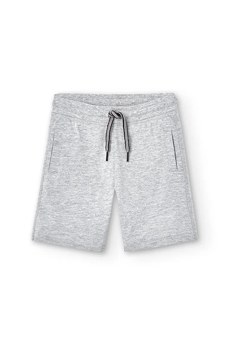 Knit bermuda shorts flame for boy -BCI