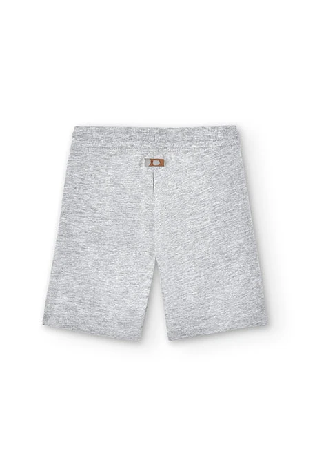 Knit bermuda shorts flame for boy -BCI