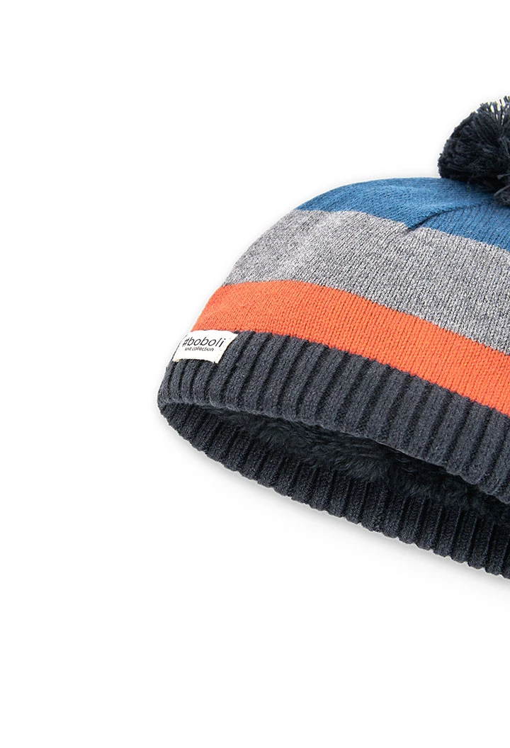 Bonnet tricoté pour garçon