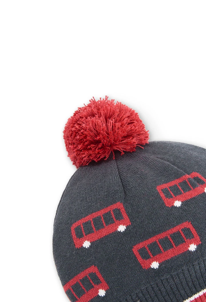 Bonnet tricoté pour garçon