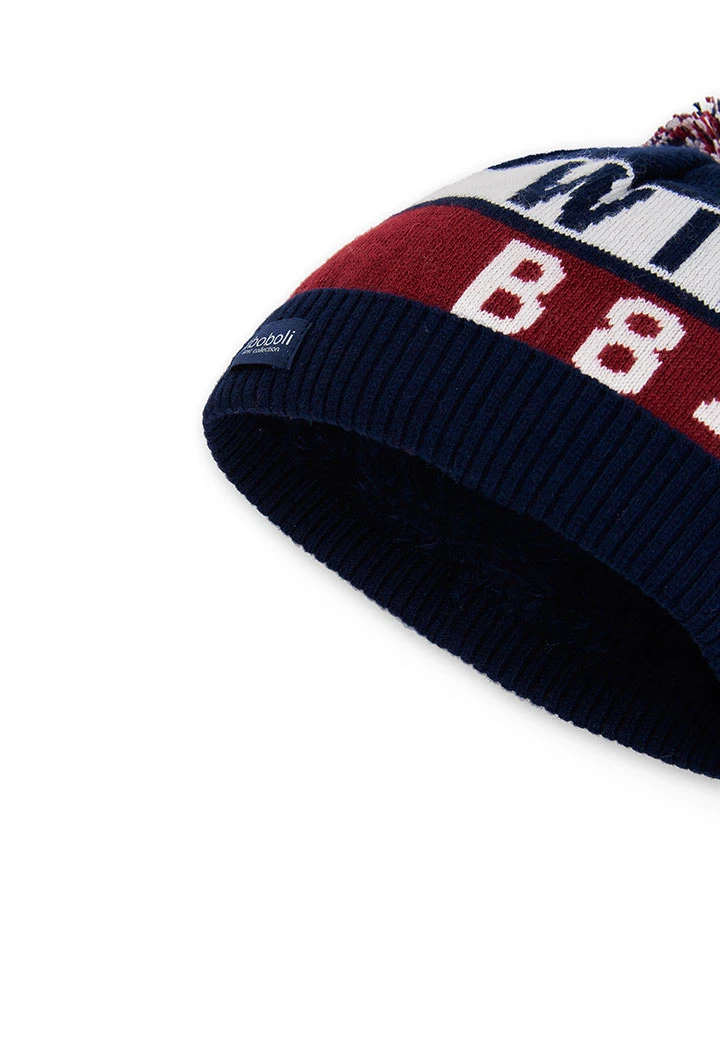 Bonnet tricoté "b84" pour garçon