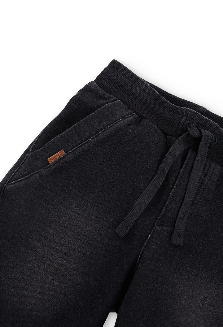 Pantalón niño en negro