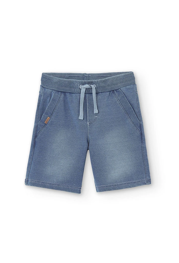 Boy's trousers in bleach