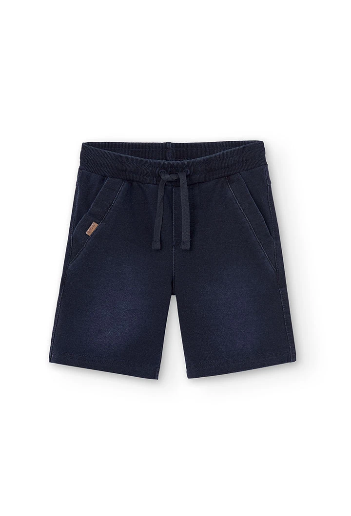 Pantalón de niño en azul marino