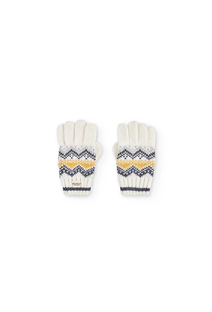 Gants en jaquard unisex