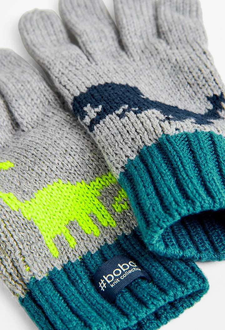 Knitwear gloves for boy