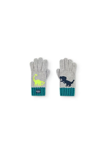 Knitwear gloves for boy