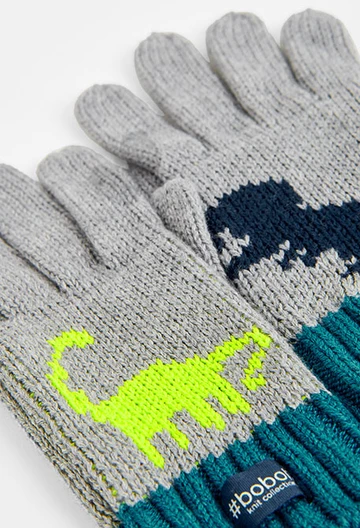 Knitwear gloves for boy