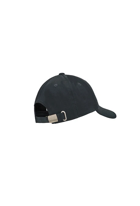 Casquette unisexe en sergé bleu marine