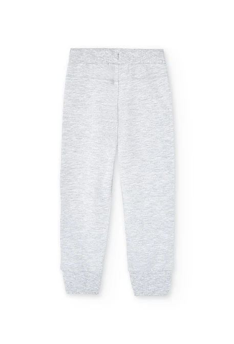 Fleece trousers for boy -BCI