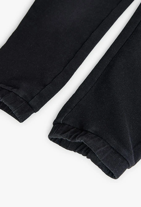 Pantalon en molleton denim noir pour garçon