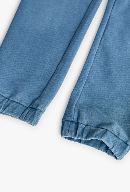 Boy's denim fleece trousers