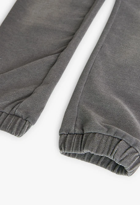 Boy's denim fleece trousers