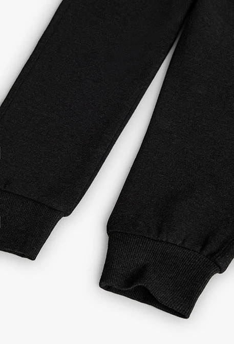 Pantaló pelfa denim de nen negre