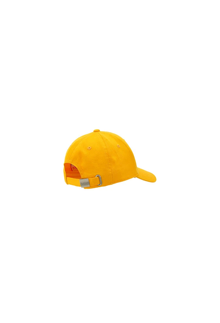 Casquette en sergé jaune