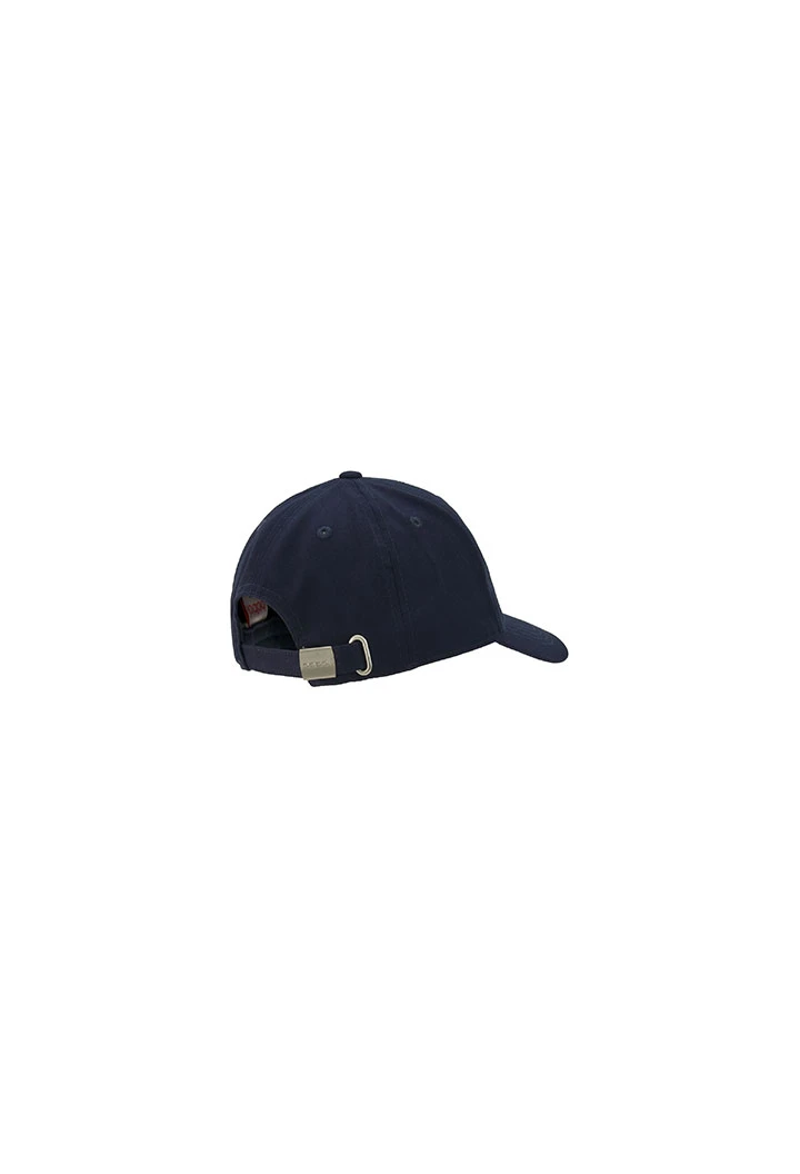 Mütze aus Twill in navy blau