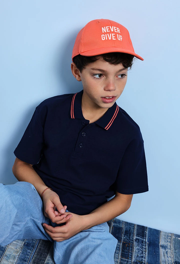 Gorra sarga en rojo