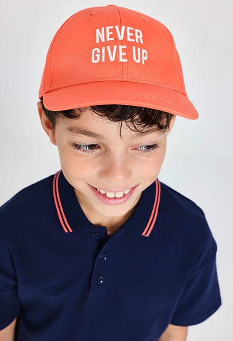 Gorra sarga en rojo