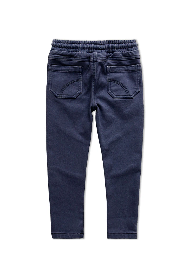 Pantalon en toile stretch maille pour garçon